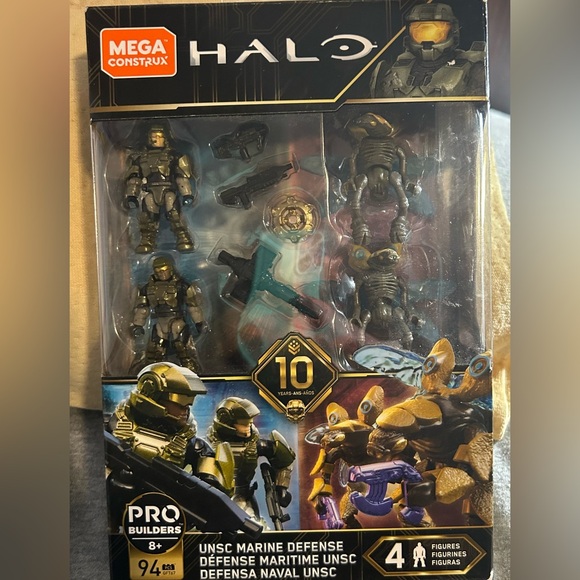 Mega Construx Halo Building Set | UNSC Marine Defense (2018), NEW - Picture 1 of 8